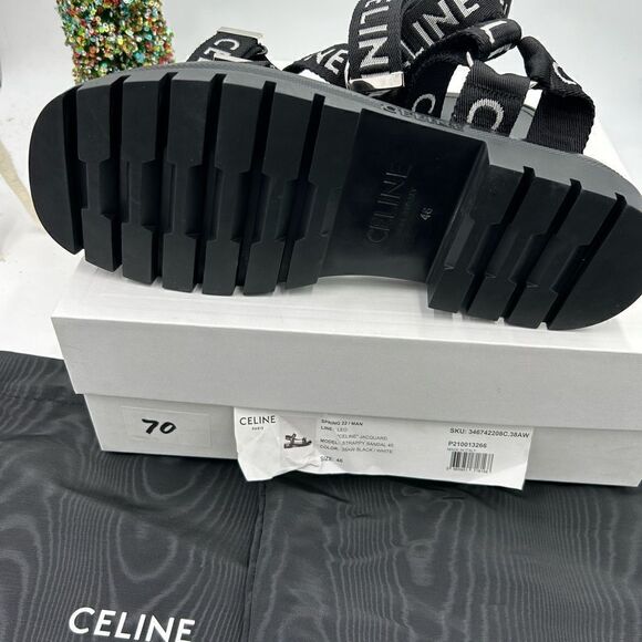 Men’s Celine, Leo strappy sandals size 46 made in Italy - Picture 6 of 10